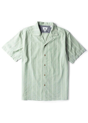 Vissla Vissla Heren Glider Dobby Eco SS Shirt Camp Green