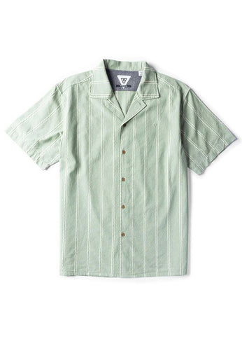 Vissla Vissla Heren Glider Dobby Eco SS Shirt Camp Green