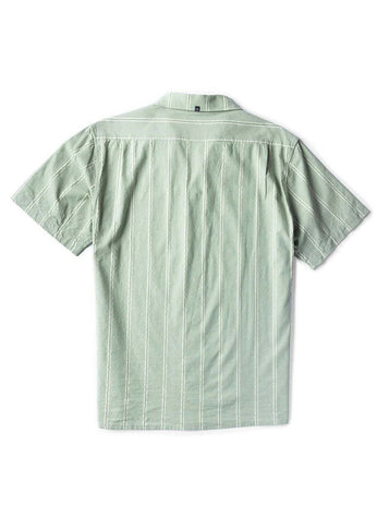 Vissla Vissla Heren Glider Dobby Eco SS Shirt Camp Green