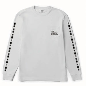 Vissla Vissla Heren Handmade Premium LS PKT Tee White