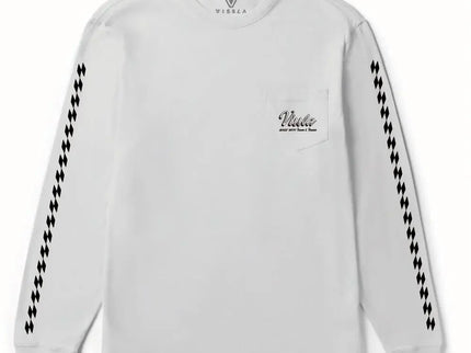 Vissla Vissla Heren Handmade Premium LS PKT Tee White