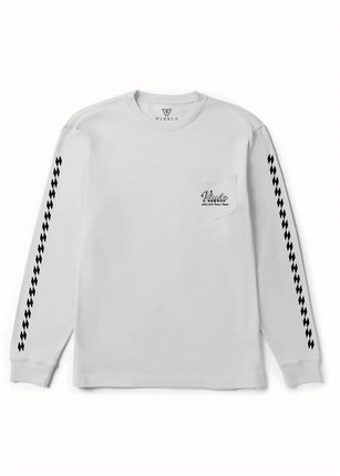 Vissla Vissla Heren Handmade Premium LS PKT Tee White