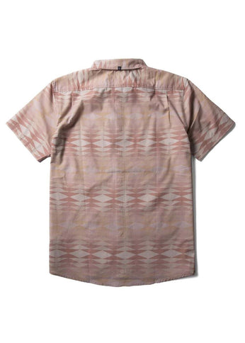 Vissla Vissla Heren Jabber Eco SS Shirt Terracotta