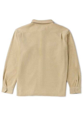 Vissla Vissla Heren Looper Polar Terry Eco LS Shirt Light Khaki