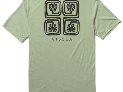 Vissla Vissla Heren Lost Coast Comp Lite Eco Tee Light Sage