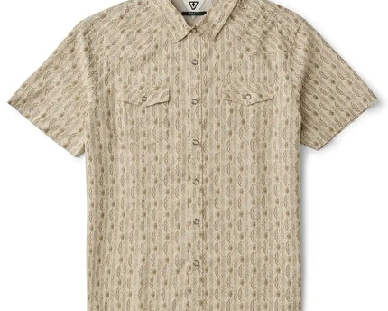 Vissla Vissla Heren Out West SS Shirt Sand