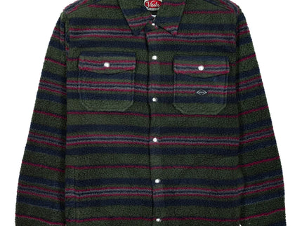 Vissla Vissla Heren Peaks Sherpa All Over Shirt Dark Naval