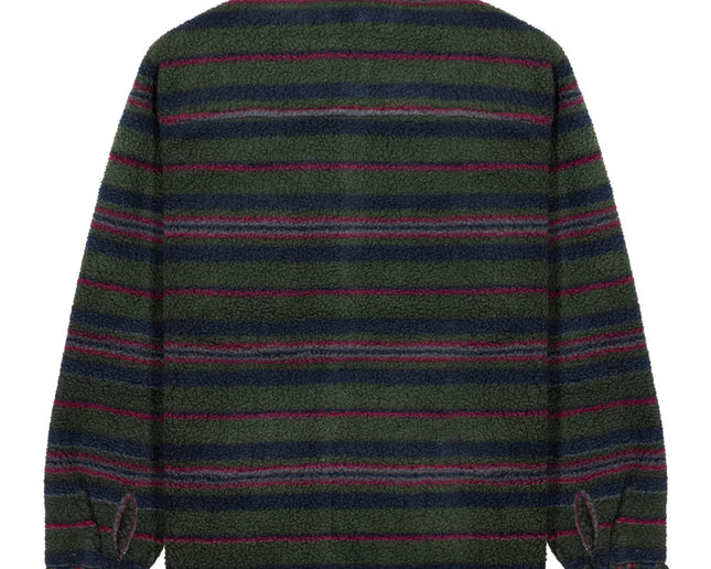 Vissla Vissla Heren Peaks Sherpa All Over Shirt Dark Naval
