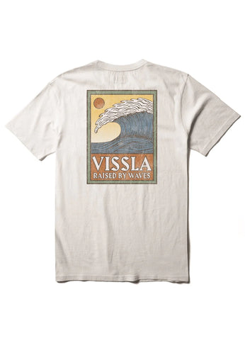 Vissla Vissla Heren Peaky SS Tee White