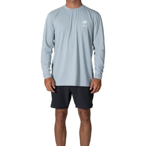 Vissla Vissla Heren Pro Comp LS Lycra Stone Blue