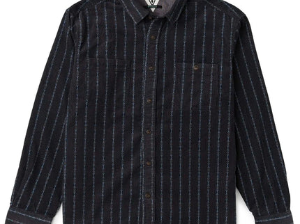Vissla Vissla Heren Rails Cord Printed Eco LS Shirt Phantom