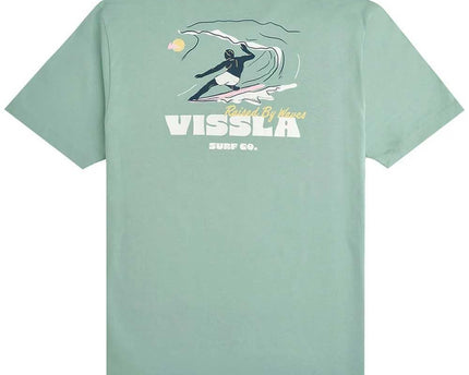 Vissla Vissla Heren Sunset Wave Tee Jade
