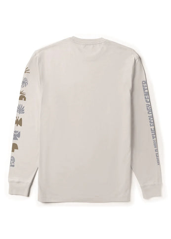 Vissla Vissla Heren TEC Abundant LS Tee White