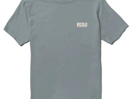 Vissla Vissla Heren TEC Surf Farm Organic Tee Blue Haze