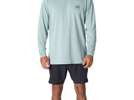 Vissla Vissla Heren Twisted Eco Hooded LS Lycra Sea Green