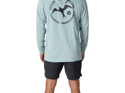 Vissla Vissla Heren Twisted Eco Hooded LS Lycra Sea Green