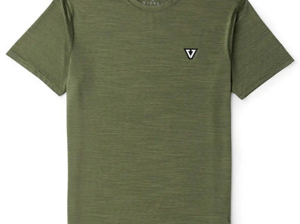 Vissla Vissla Heren Twisted Eco Short Sleeve Lycra Sea Army Heather