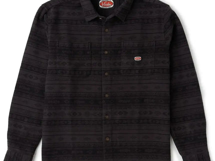 Vissla Vissla Heren Vadim Jacquard Eco Flannel Black