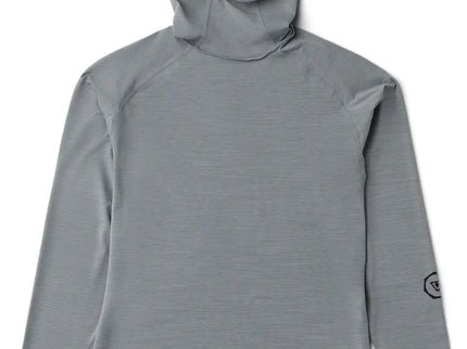 Vissla Vissla Heren Warm Seas Eco Hooded LS Lycra Grey Heather