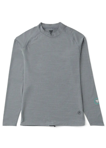 Vissla Vissla Heren Warm Seas Eco LS Lycra Grey Heather