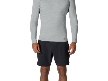 Vissla Vissla Heren Warm Seas Eco LS Lycra Grey Heather