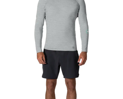 Vissla Vissla Heren Warm Seas Eco LS Lycra Grey Heather