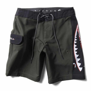 Vissla Vissla Warbird 17" Boys Boardshorts Tarp