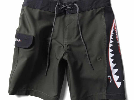 Vissla Vissla Warbird 17" Boys Boardshorts Tarp
