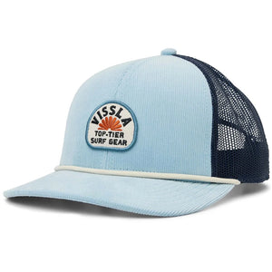 Vissla Vissla West Winds Trucker Hat Faded Denim