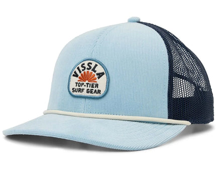 Vissla Vissla West Winds Trucker Hat Faded Denim