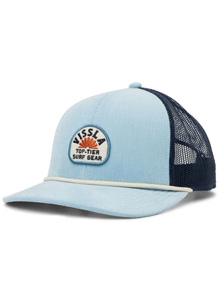 Vissla Vissla West Winds Trucker Hat Faded Denim