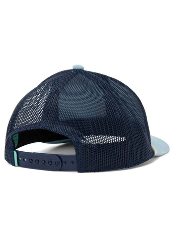 Vissla Vissla West Winds Trucker Hat Faded Denim