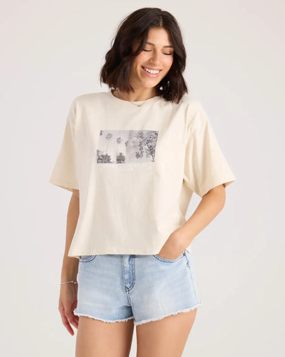 Volcom Volcom Dames Bliss Tee Vintage White
