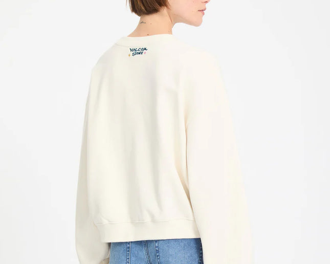 Volcom Volcom Dames Bruno Lucas Sweater Off White