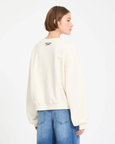 Volcom Volcom Dames Bruno Lucas Sweater Off White