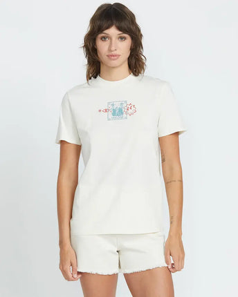 Volcom Volcom Dames Filip Rygalski Tee Bone