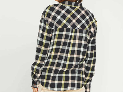 Volcom Volcom Dames Plaid To Meet U Shirt Multi