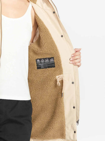 Volcom Volcom Dames Walk On By 5K Parka Khaki