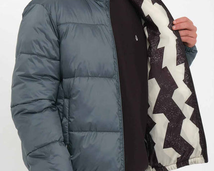 Volcom Volcom Heren Walltz Reversible Jacket Dark Slate