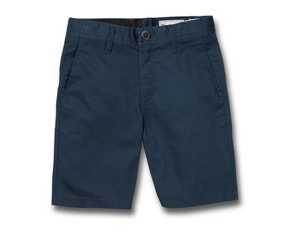 Volcom Volcom Kinder Frickin Chino Shorts Service Blue