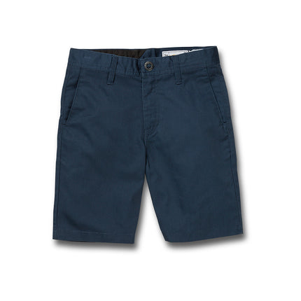 Volcom Volcom Kinder Frickin Chino Shorts Service Blue