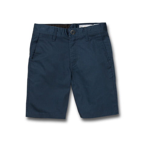 Volcom Volcom Kinder Frickin Chino Shorts Service Blue