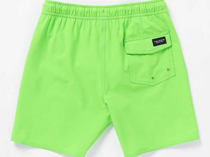Volcom Volcom Kinder Lido Solid Trunks Electric Green