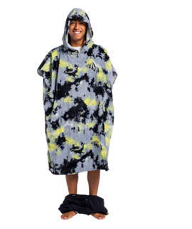 Volcom Volcom Rook Surf Poncho Limeade