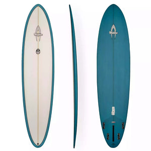 Walden Surfboards Walden Deviled Egg - Trueride PU - FCS II - 4 + 1 Fin 7'10 Blue