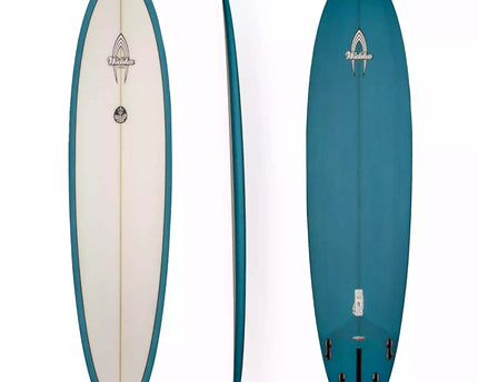 Walden Surfboards Walden Deviled Egg - Trueride PU - FCS II - 4 + 1 Fin 7'10 Blue