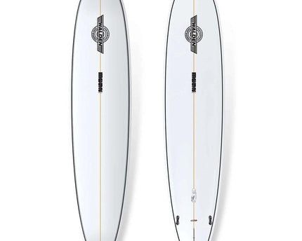 Walden Surfboards Walden Mega Magic - Fusion HD - FCS II - 2 + 1 Fin 9'6 White