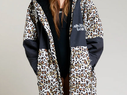 White Water White Water Surf Poncho Jas Hardshell Leopard print