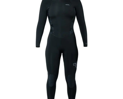 Xcel Xcel Axis 4/3 Dames Back Zip Wetsuit Black Palm-Monstera