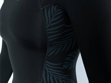 Xcel Xcel Axis 4/3 Dames Back Zip Wetsuit Black Palm-Monstera